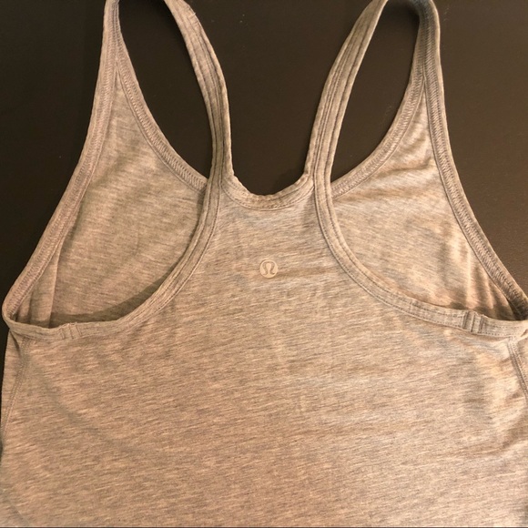 Grey Lululemon Tank - Picture 4 of 5